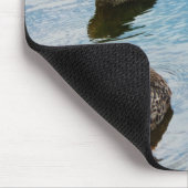 Enten in einer Reihe Mousepad (Ecke)