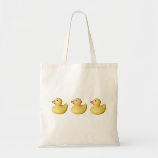 Enten in einer Reihe Tragetasche (Vorne)