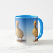 Enten in einer Row-Tasse Tasse (VorderseiteRechts)