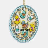 Enten in einer Rowente Keramik Ornament (Rechts)