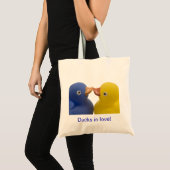 Enten in Liebe - Beutel Tragetasche (Vorderseite (Produkt))