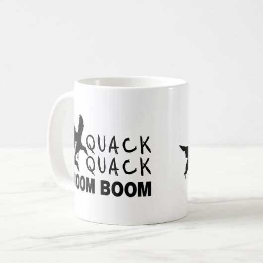 ENTEN-JAGD KAFFEETASSE (Vorderseite Links)