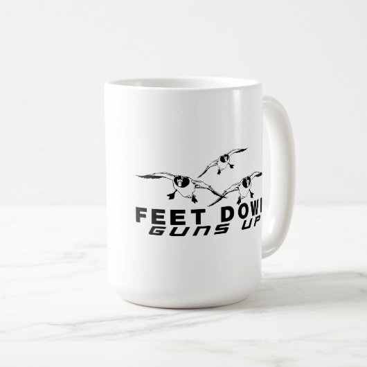 ENTEN-JAGD KAFFEETASSE (VorderseiteRechts)