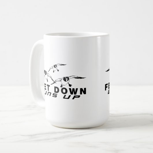 ENTEN-JAGD KAFFEETASSE (Vorderseite Links)