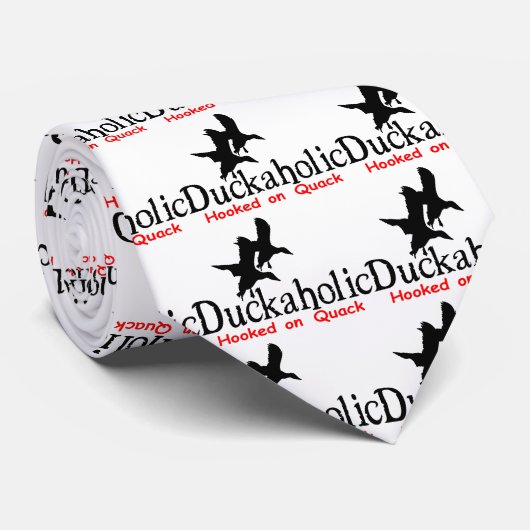 ENTEN-JAGD KRAWATTE (Gerollt)