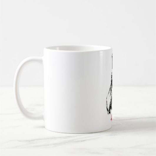 Enten-Jagd-Stockenten-Grenze Kaffeetasse (Links)