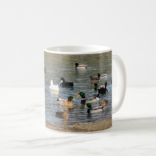 Enten Kaffeetasse (VorderseiteRechts)
