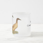 Enten:  Kakifarbiger Campbell Mattglastasse (Mittel)