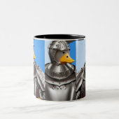 Enten kämpfen zweifarbige tasse (Mittel)