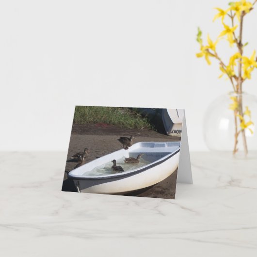 Enten Karte (Gelbe Blume)