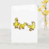 Enten Karte (Gelbe Blume)