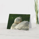 Enten-Karte Karte (Rückseite)