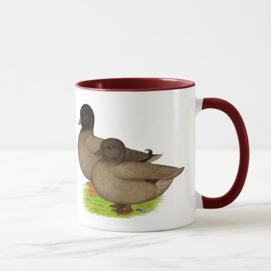 Enten: Khaki ruft Tasse (Rechts)