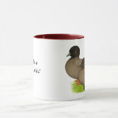 Enten: Khaki ruft Tasse (Zentrum)