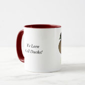 Enten: Khaki ruft Tasse (Vorderseite Links)