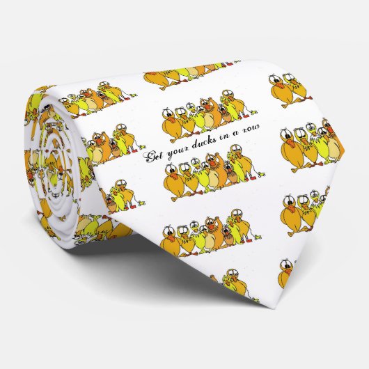 Enten Krawatte (Gerollt)