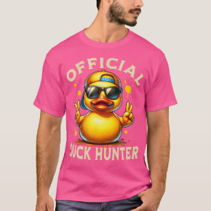 Enten-Kreuzfahrt-Boa Lustige Gummiente Jagdtruppe T-Shirt