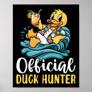 Enten-Kreuzfahrt-Boot-T-Shirt Lustige Gummiente Ja Poster