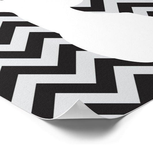 Enten, LKWs und Bucks Zickzack Print-Set Poster (Ecke)