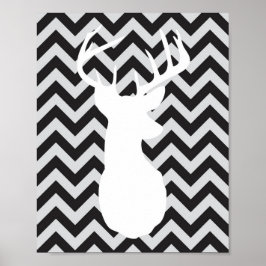 Enten, LKWs und Bucks Zickzack Print-Set Poster