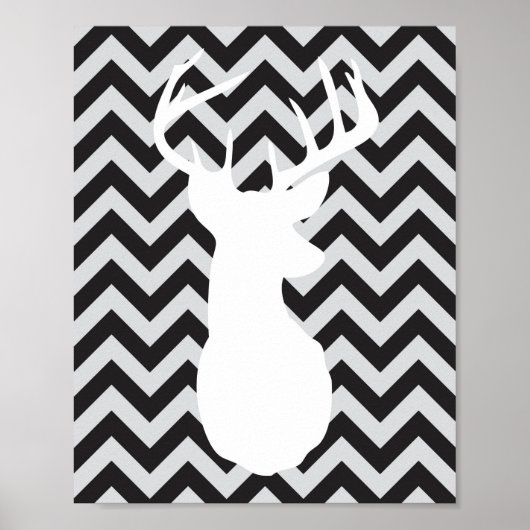 Enten, LKWs und Bucks Zickzack Print-Set Poster (Vorne)