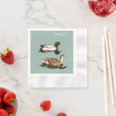 Enten. Loyalität Serviette (Beispiel)
