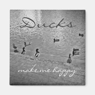 Enten machen mich glücklich magnet