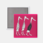 Enten Magnet (Vorderseite/Rückseite)