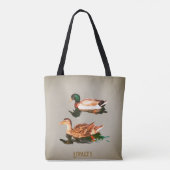 Enten mallards. Loyalität Tasche (Rückseite)