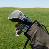 Enten, Mallards und Schwäne am See bei Sonnenunter Golf Headcover (In SItu)