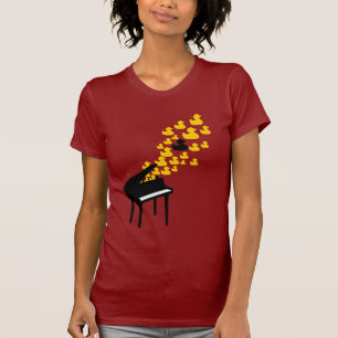 Enten-Musik (Girlie) T-Shirt