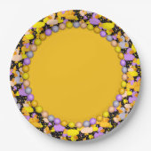 Enten-n-Dots-Style-1-PAPIERPLATE 3 Pappteller (Vorderseite)
