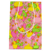 Enten-n-Dots-Style-2-Lt Pink-GIFT BAG Mittlere Geschenktüte (Rückseite)