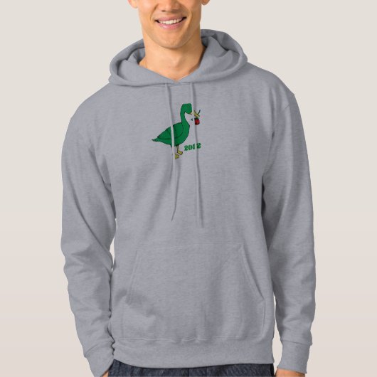 Enten N Rosen 2 Hoodie (Vorderseite)