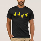 Enten nicht in einer Reihe T-Shirt (Vorderseite)