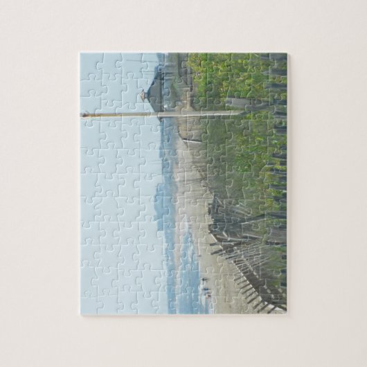 Enten-North Carolina-Küstenlinie Puzzle (Vertikal)