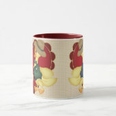 Enten-Paare Tasse (Zentrum)