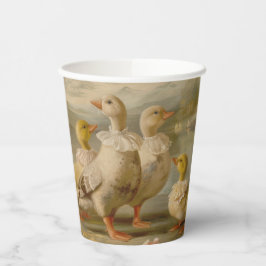 Enten - Papierkupplungen Größe 236 ml Papiercup Pappbecher