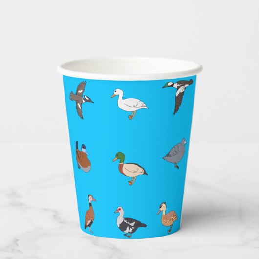 Enten Pappbecher (Rückseite)