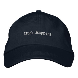 'Enten passieren' Lustiges Kreuzfahrt-Geschenk für Bestickte Baseballkappe