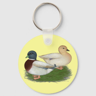 Enten: Pastellrufe Schlüsselanhänger