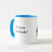 Enten: Pastellrufe Tasse (Vorderseite Links)