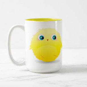 Enten-PelzTasse Zweifarbige Tasse