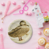 Enten-Platte Pappteller (Party)