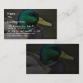 Enten-Rechnungen Visitenkarte (Vorne/Hinten)