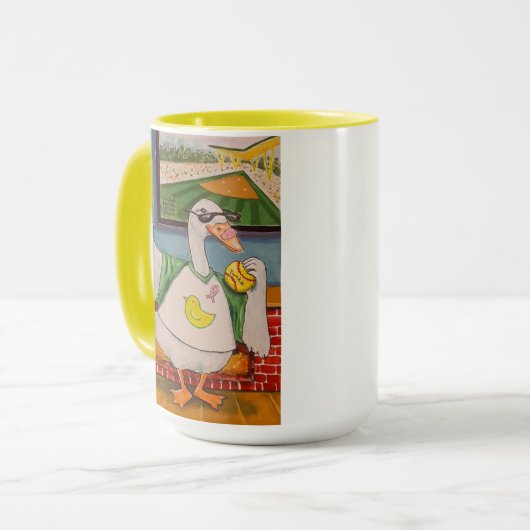 Enten-Reminiszenz Tasse (Vorderseite Links)