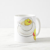 Enten-Schale Kaffeetasse (VorderseiteRechts)