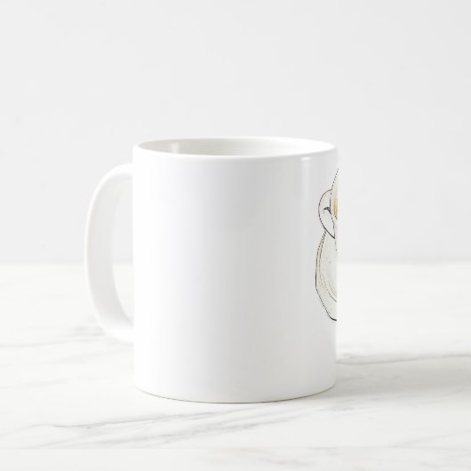 Enten-Schale Kaffeetasse (Vorderseite Links)