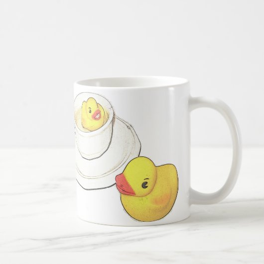 Enten-Schale Kaffeetasse (Rechts)