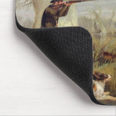 Enten-Schießen (Öl auf Leinwand) Mousepad (Ecke)